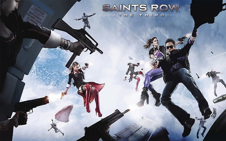 Saints Row: The Third, Saints, Row, Third, HD тапет