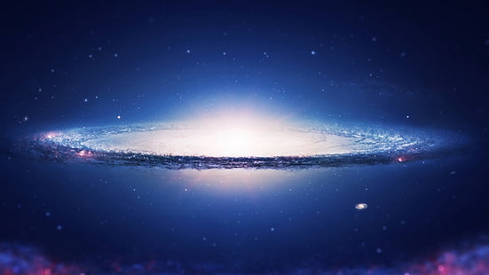 galaktyka cyfrowa tapeta, przestrzeń, niebo, spirala, galaktyka, Tapety HD HD wallpaper