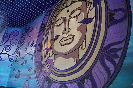 Gautama tapestry, Buddha, HD wallpaper HD wallpaper