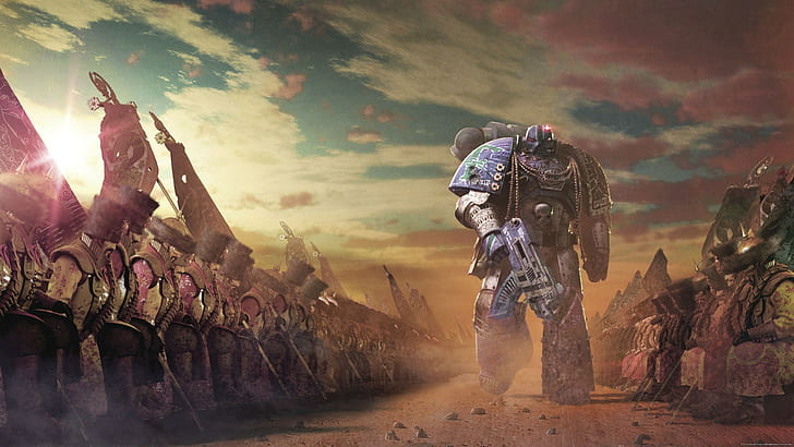 Warhammer 40000, Alpha legion, Game, Figure, HD wallpaper