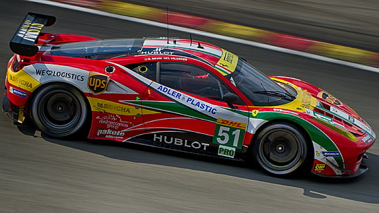 Ferrari 458 Italia Race Car HD, รถแข่งสีแดงและสีขาว, รถยนต์, รถ, การแข่งขัน, เฟอร์รารี, 458, อิตาลี, วอลล์เปเปอร์ HD HD wallpaper