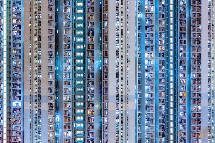 ciudad, edificio, Asia, Kowloon (Ciudad), China, Fondo de pantalla HD