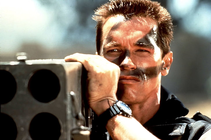 Film, Kommando, Arnold Schwarzenegger, HD-Hintergrundbild
