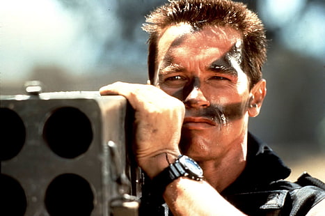 Film, Commando, Arnold Schwarzenegger, Fond d'écran HD HD wallpaper