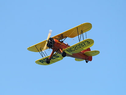 الطائرات والطائرة والطائرة ذات السطحين والطائرة، خلفية HD HD wallpaper