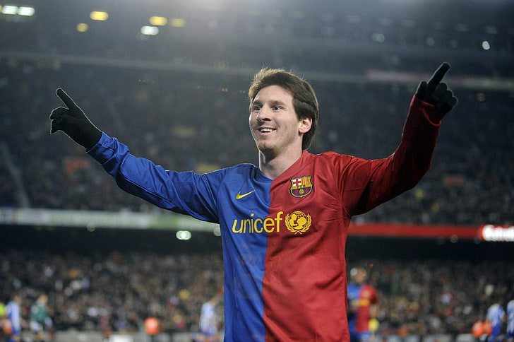 Lionel Messi, Wallpaper, football, player, Barcelona, Lionel Messi, HD wallpaper