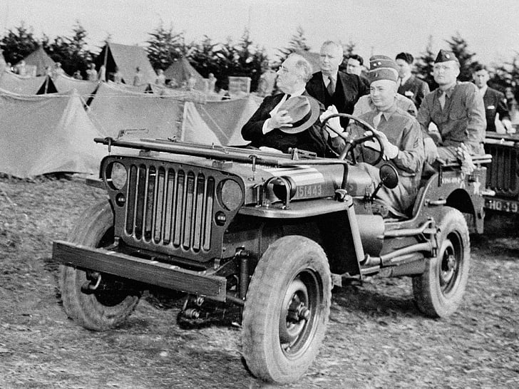 1942, 4x4, jeep, m b, military, retro, willys, HD wallpaper