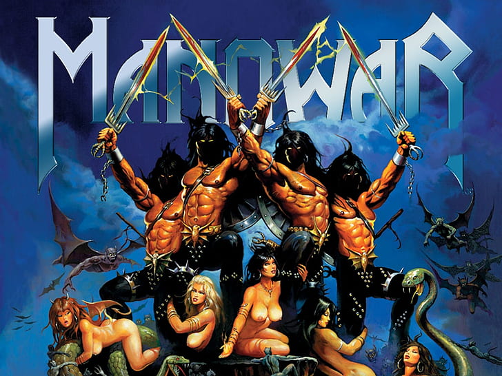 Manowar Manowar Развлечения Музыка HD Art, Manowar, HD обои