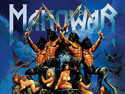Manowar Manowar Развлечения Музыка HD Art, Manowar, HD обои HD wallpaper