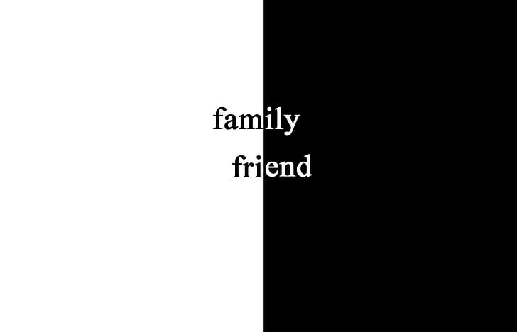 Vänner, familj, HD tapet