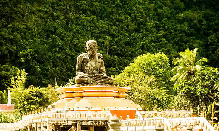 Buda, Krabi, selva, Fondo de pantalla HD