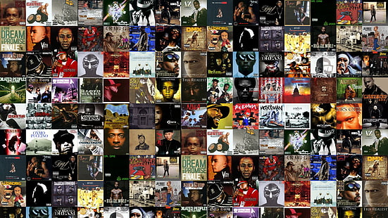 Collage, Hip, Hop, Musik, Rap, Fliesen, Fliesen, HD-Hintergrundbild HD wallpaper