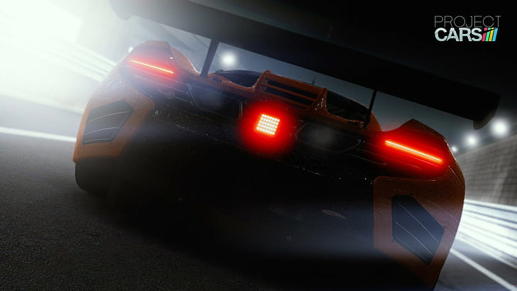 video games, McLaren MC4-12C, McLaren MP4-12C GT3, Project cars, car, HD wallpaper