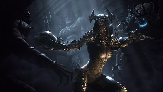 Ловец на демони, Diablo III, HD тапет HD wallpaper