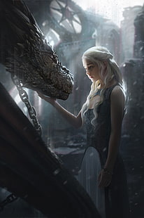Gra o tron, Daenerys Targaryen, Tapety HD HD wallpaper