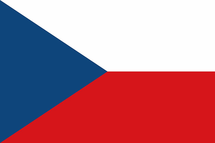 2000px علم، جمهورية التشيك SVG، خلفية HD