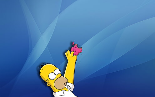 Homer Simpson, The Simpsons, Homer Simpson, Wallpaper HD HD wallpaper