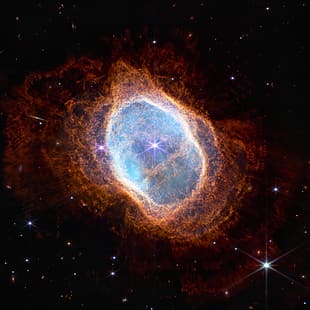 Космически телескоп Джеймс Уеб, мъглявина Южен пръстен, космос, НАСА, HD тапет HD wallpaper