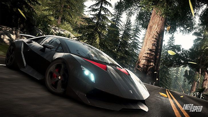 Poster permainan Need For Speed, Need for Speed, Need for Speed: Rivals, video game, Lamborghini Sesto Elemento, mobil, Wallpaper HD