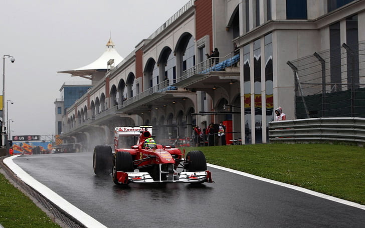 Formula 1 Felipe Massa Ferrari, olahraga, mobil, kecepatan, Wallpaper HD