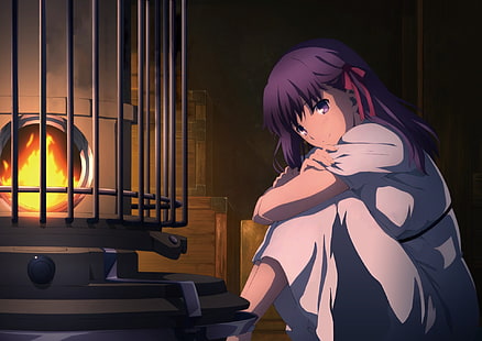Fate Series, Fate / stay Night Movie: Heaven's Feel, Sakura Matou, HD tapet HD wallpaper