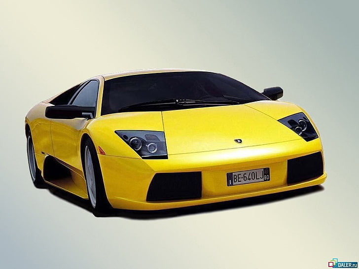 car, yellow cars, HD wallpaper