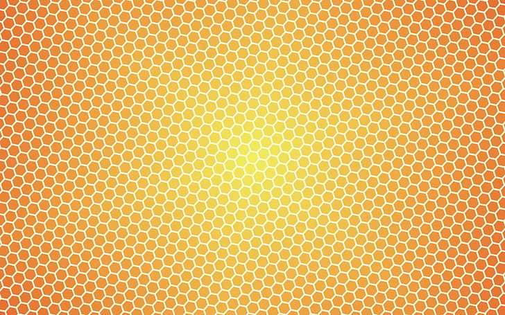 abstract, hexagon, honeycombs, HD wallpaper