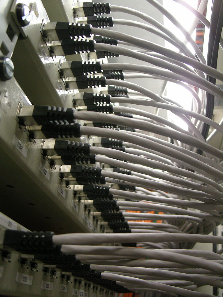 Ethernet ethernet via cavo di rete, Sfondo HD, sfondo telefono
