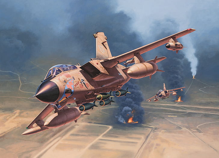 Großbritannien, Jagdbomber, Jagdabfangjäger, Panavia Tornado, Raf, Tornado GR Mk.1, GR.1, Tornado GR1, HD-Hintergrundbild