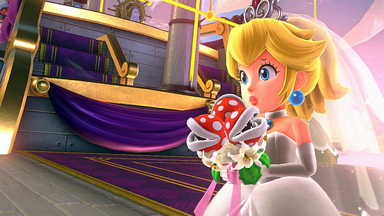Mario, Super Mario Odyssey, Prinzessin Peach, Super Mario, HD-Hintergrundbild HD wallpaper