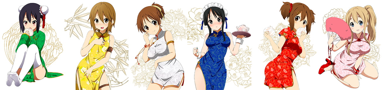 K-ON !, Akiyama Mio, Kotobuki Tsumugi, Hirasawa Yui, Nakano Azusa, Hirasawa Ui, Tainaka Ritsu, Anime, Anime Girls, HD-Hintergrundbild HD wallpaper