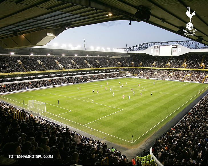stadion tottenham hotspur jalur hart putih 1280x1024 Olahraga Sepak Bola HD Seni, stadion, Tottenham, Wallpaper HD