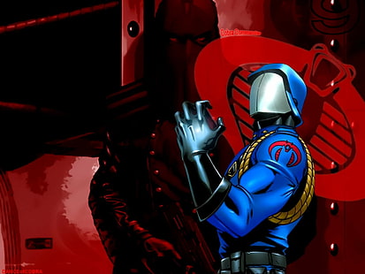 Serier, G.I. Joe, Cobra Commander, HD tapet HD wallpaper