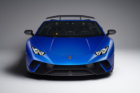 Salón del automóvil de Ginebra, Lamborghini Huracan Performante Spyder, 4K, 2018, Fondo de pantalla HD HD wallpaper
