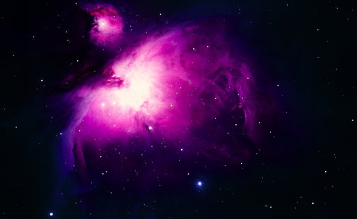 Tło Mgławicy Oriona, Mgławica Fioletowa, Przestrzeń, Mgławica, Tło, Orion, Tapety HD HD wallpaper