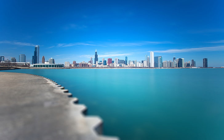 Chicago, Stadt, HD-Hintergrundbild