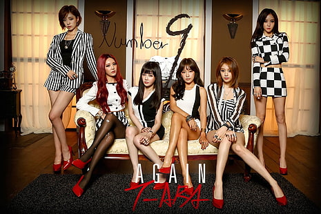 T-ara, Asian, women, K-pop, HD wallpaper HD wallpaper