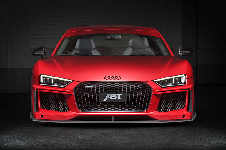 2017, ABT Audi R8, HD обои