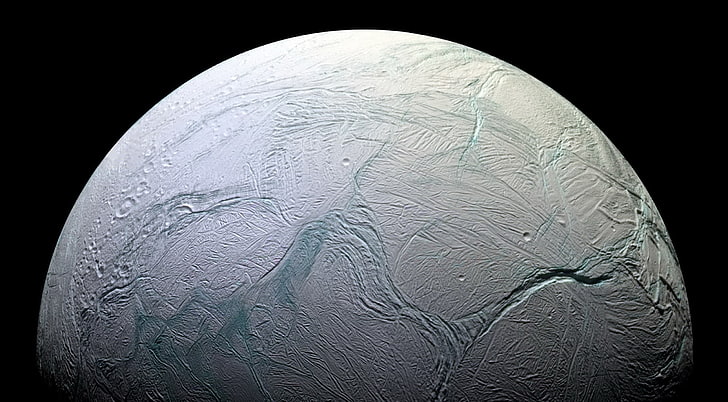 Enceladus, Space, Planet, enceladus, HD tapet