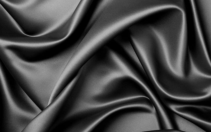 abstracto, negra, tela, textura, HD 배경 화면