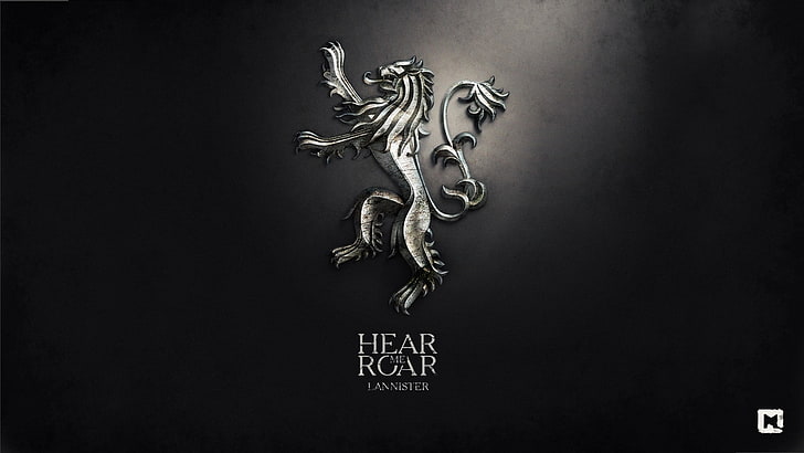Game of Thrones, House Lannister, sigils, HD wallpaper