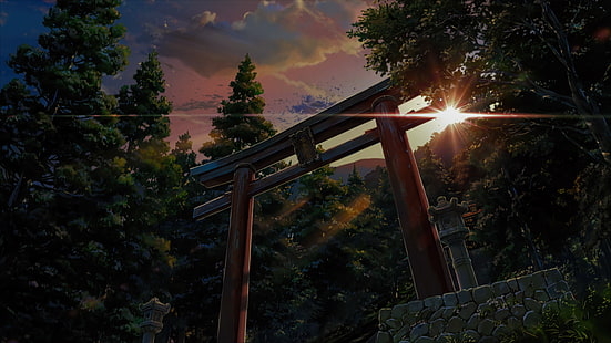 Anime, ditt namn., HD tapet HD wallpaper