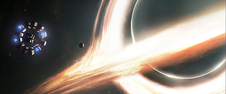 black holes, Interstellar (movie), HD wallpaper