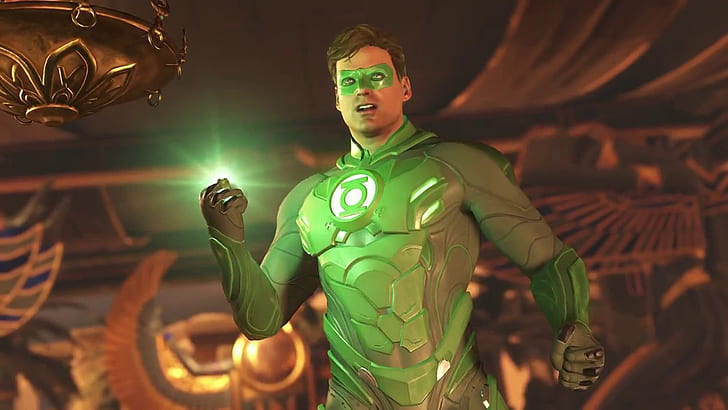 Green Lantern Hal Jordan Injustice 2  Dc Comics Universe Injustice Gods Among Us Desktop Hd Wallpaper For Mobile Phones Tablet And Pc 1920×1080, HD wallpaper