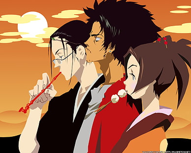 Mugen Samurai Champloo Anime HD, cartoon/comic, anime, samurai, champloo, mugen, HD wallpaper HD wallpaper
