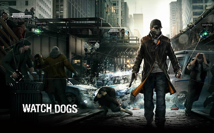 Watch Dogs oyunu, Watch_Dogs, video oyunları, HD masaüstü duvar kağıdı
