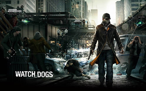 Игра Watch Dogs, Watch_Dogs, видеоигры, HD обои HD wallpaper