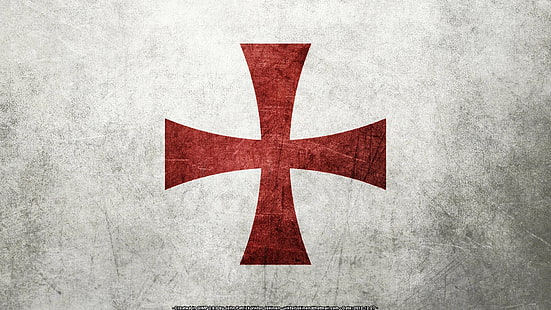 kors, Templar, HD tapet HD wallpaper
