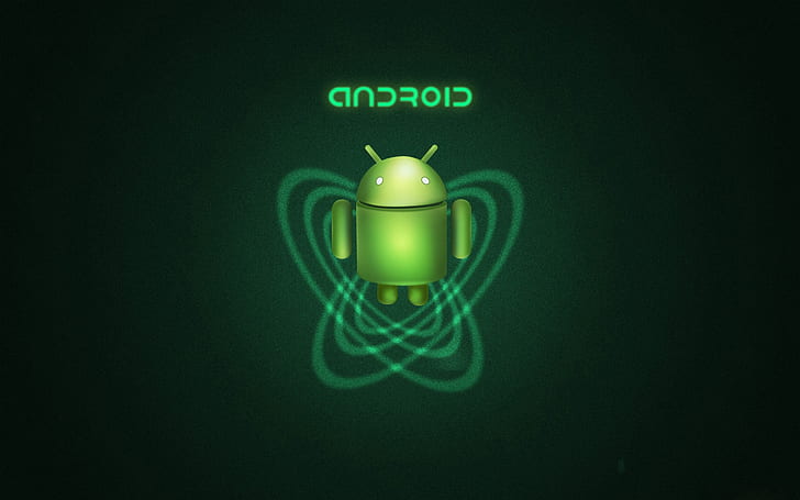 Android-Maskottchen, Android-Logo, HD-Hintergrundbild