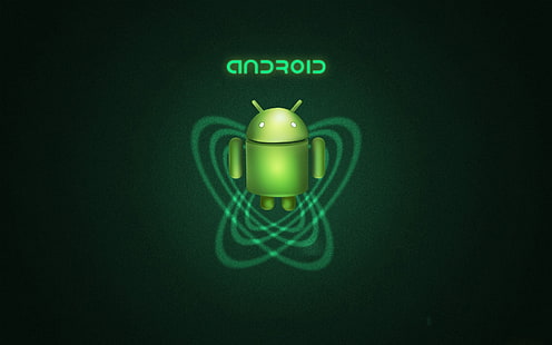 Android Mascot, logo android, Wallpaper HD HD wallpaper